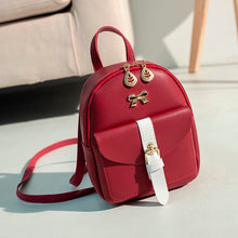 Load image into Gallery viewer, Women&#39;s Mini Backpack Luxury PU Leather
