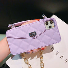 Загрузить изображение в средство просмотра галереи, Wallet Case For iPhone With Short Chain
