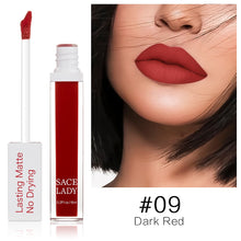 Загрузить изображение в средство просмотра галереи, SACE LADY Long Lasting Lipstick Make Up Matte Liquid Lip Stick Non Drying Makeup Nude Red Pigment Waterproof 23 Colors Cosmetic
