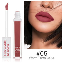 Загрузить изображение в средство просмотра галереи, SACE LADY Long Lasting Lipstick Make Up Matte Liquid Lip Stick Non Drying Makeup Nude Red Pigment Waterproof 23 Colors Cosmetic

