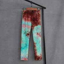 Загрузить изображение в средство просмотра галереи, Girls Leggings Graffiti Printing Soft Elastic for 2-11 Years

