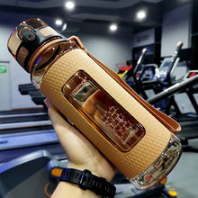 Загрузить изображение в средство просмотра галереи, UZSPACE Sports Water Bottles Gym Leak-proof Drop-proof Portable Shaker Outdoor Travel Kettle Plastic Drink Water Bottle BPA Free
