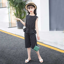 Загрузить изображение в средство просмотра галереи, Fashion Girls Clothing Set Lace Shirt + Floral Pants (2PCS )
