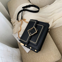 Load image into Gallery viewer, Chain Pu Leather Crossbody Bag
