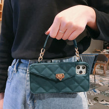Загрузить изображение в средство просмотра галереи, Wallet Case For iPhone With Short Chain
