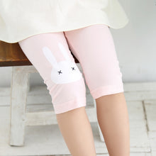 Загрузить изображение в средство просмотра галереи, Girls Kids Knee Length Elastic Cotton Pants
