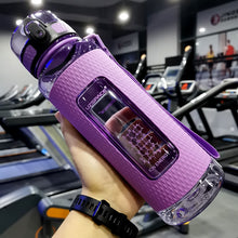 Загрузить изображение в средство просмотра галереи, UZSPACE Sports Water Bottles Gym Leak-proof Drop-proof Portable Shaker Outdoor Travel Kettle Plastic Drink Water Bottle BPA Free

