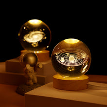 Load image into Gallery viewer, Luminous 3D Glowing Crystal Globe
