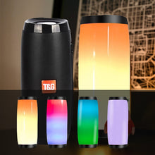 Load image into Gallery viewer, Portable High Outdoor Bass Speaker TF FM Radio with LED Light
