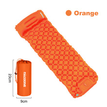 Load image into Gallery viewer, Camping Ultralight Inflatable Sleeping Mattress with Pillow

