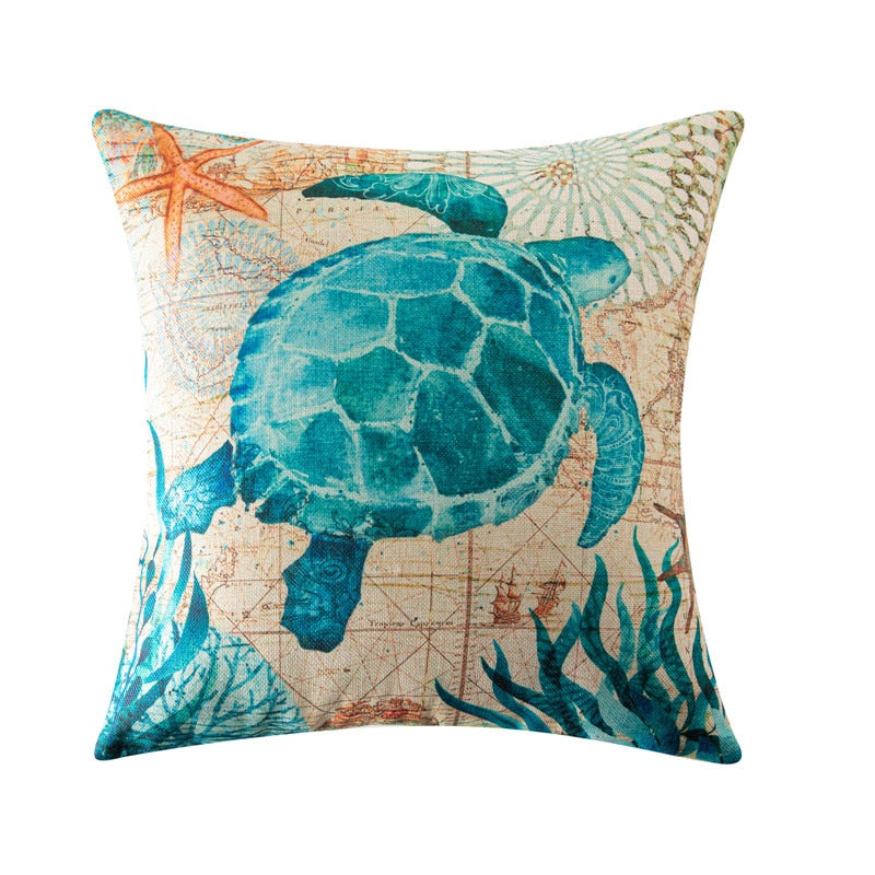 Topfinel Cushion Covers Decorative Pillows bed Cotton Line Flower Printed Throw Pillow cases For Home Decor Sofa Chair Car Seat