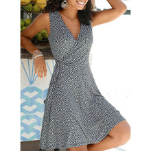 Загрузить изображение в средство просмотра галереи, Summer Bohemian Polka Dot Dress V Neck
