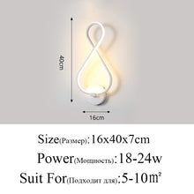 Load image into Gallery viewer, Modern Minimalist Wall Lamps
