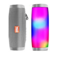 Load image into Gallery viewer, Portable High Outdoor Bass Speaker TF FM Radio with LED Light
