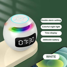 Load image into Gallery viewer, Mini Wireless Bluetooth Sound box with LED Alarm Display
