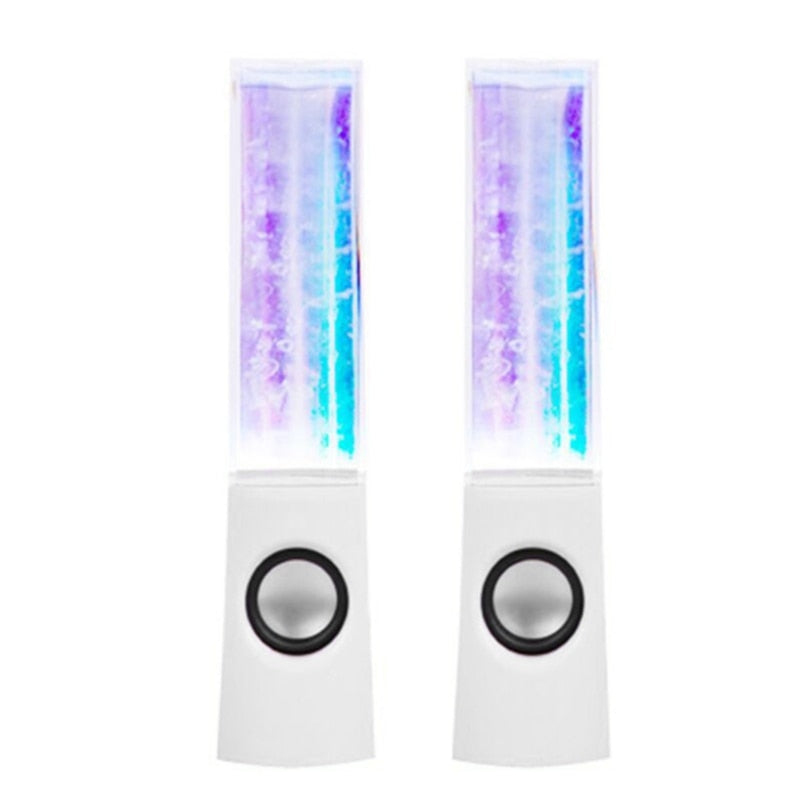 Portable LED Light Speakers for PC Laptop, Phone