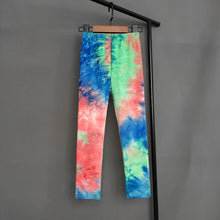 Загрузить изображение в средство просмотра галереи, Girls Leggings Graffiti Printing Soft Elastic for 2-11 Years
