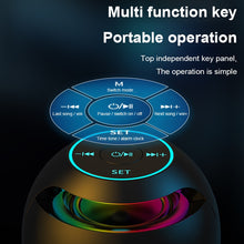 Load image into Gallery viewer, Mini Wireless Bluetooth Sound box with LED Alarm Display
