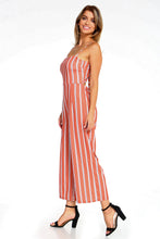 Загрузить изображение в средство просмотра галереи, Women&#39;s Stripe Sleeveless Jumpsuit
