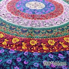 Load image into Gallery viewer, Colorful Mandala Tapestry
