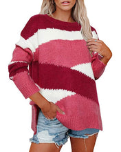 Загрузить изображение в средство просмотра галереи, Loose Knit Sweater Pullover
