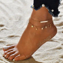 Загрузить изображение в средство просмотра галереи, Female Bohemian Shell Heart For Women Ankle Bracelets
