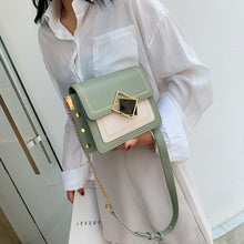 Load image into Gallery viewer, Chain Pu Leather Crossbody Bag
