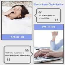 Load image into Gallery viewer, Mini Wireless Bluetooth Sound box with LED Alarm Display
