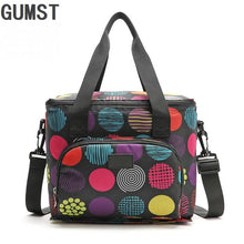 Load image into Gallery viewer, Thermal Double Layer Portable/Picnic Shoulder Lunch Box
