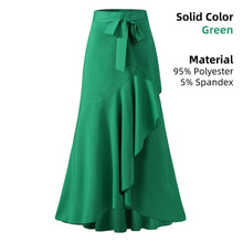 Загрузить изображение в средство просмотра галереи, Elegant High Waist Long Skirt
