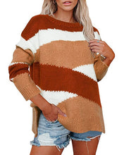 Загрузить изображение в средство просмотра галереи, Loose Knit Sweater Pullover
