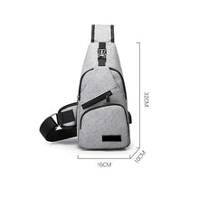 Load image into Gallery viewer, Sling Bag with USB Charging Port

