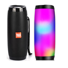 Load image into Gallery viewer, Portable High Outdoor Bass Speaker TF FM Radio with LED Light
