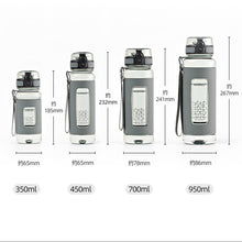 Загрузить изображение в средство просмотра галереи, UZSPACE Sports Water Bottles Gym Leak-proof Drop-proof Portable Shaker Outdoor Travel Kettle Plastic Drink Water Bottle BPA Free
