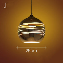 Load image into Gallery viewer, Modern 3D Colorful Nordic Starry Sky Hanging Glass Pendant Lamp
