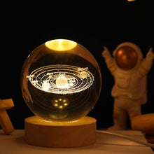 Load image into Gallery viewer, Luminous 3D Glowing Crystal Globe
