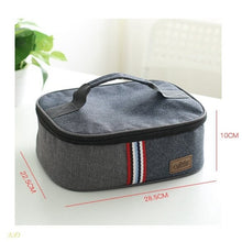 Load image into Gallery viewer, Denim Thermal Lunch bag
