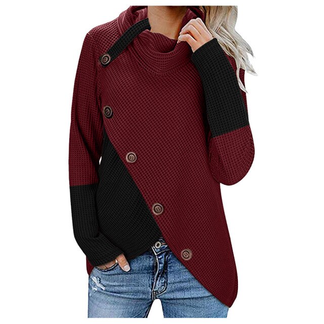 Vintage Turtleneck Knitted Sweater