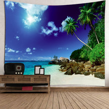 Загрузить изображение в средство просмотра галереи, Wall tapestry Mountain Tapestry Forest Tree Sunset Tapestry Nature Landscape Tapestry Wall Hanging For Room tapestries decor
