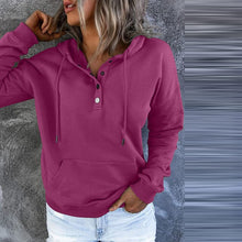 Загрузить изображение в средство просмотра галереи, Women Long Sleeve Oversized Hooded Pullover Tops
