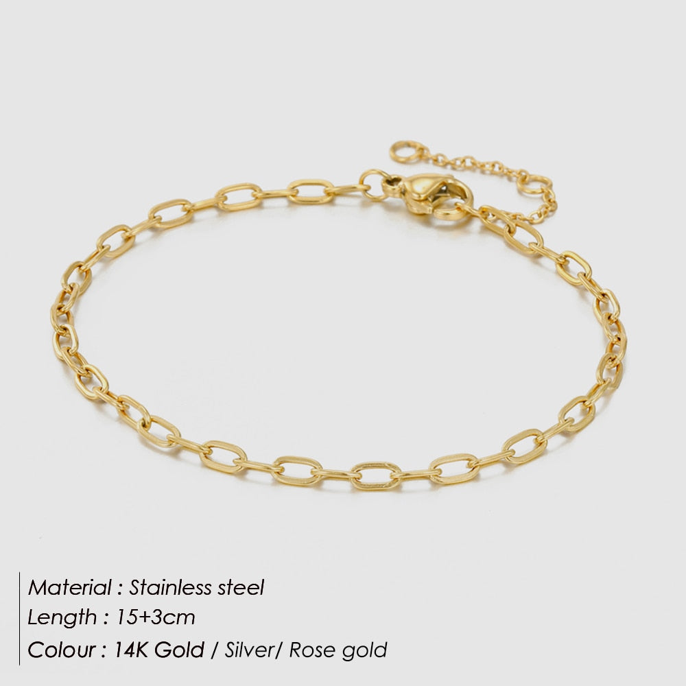 Minimal Link Bracelet