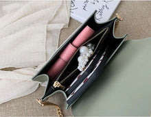 Load image into Gallery viewer, Chain Pu Leather Crossbody Bag
