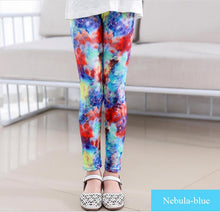 Загрузить изображение в средство просмотра галереи, New Style Print Girl Leggings Skinny 6-11Y
