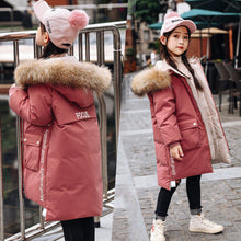 Load image into Gallery viewer, Winter Parkas with Fur Hooded Fleece
