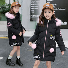 Load image into Gallery viewer, Winter Parkas with Fur Hooded Fleece
