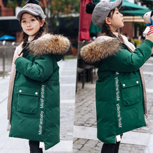 Load image into Gallery viewer, Winter Parkas with Fur Hooded Fleece
