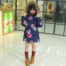 Load image into Gallery viewer, Winter Parkas with Fur Hooded Fleece
