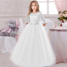 Загрузить изображение в средство просмотра галереи, Girls Long wedding Dress casual
