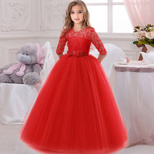Загрузить изображение в средство просмотра галереи, Girls Long wedding Dress casual
