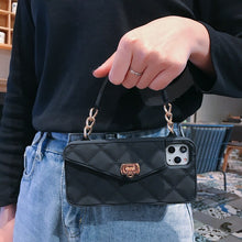 Загрузить изображение в средство просмотра галереи, Wallet Case For iPhone With Short Chain
